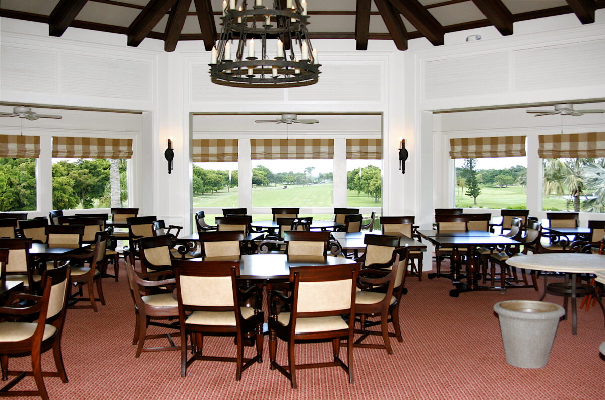 Card Sound Golf Club Dining Room